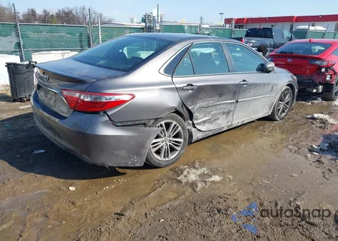 2015 Toyota Camry Se z USA, uszkodzony, nr VIN 4T1BF1FK0FU888784